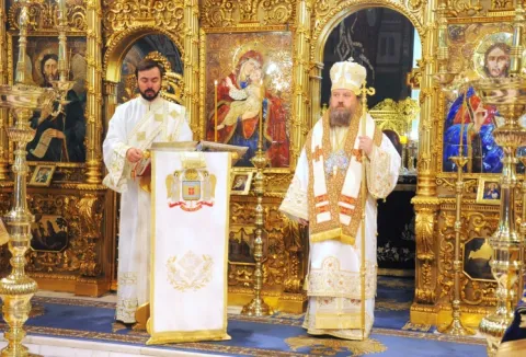 Duminica dinaintea Înălţării Sfintei Cruci, la Catedrala Patriarhală
