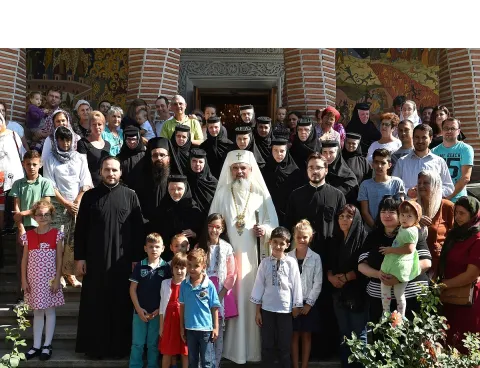 Patriarhul României la Mănăstirea Samurcășești