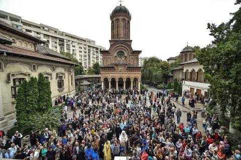 Hramul Mănăstirii Antim din Capitală