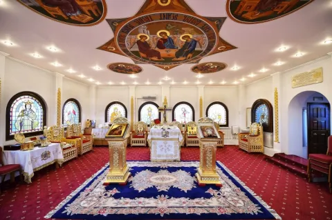 Paraclisul „Sfântul Grigorie Luminătorul” al Reşedinţei Patriarhale la sărbătoarea hramului şi a ctitorului