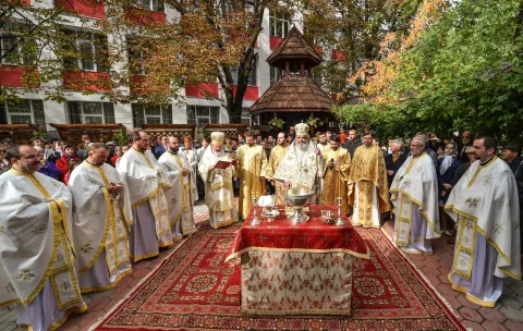 Sfinţirea bisericii bucureştene „Soborul Maicii Domnului”
