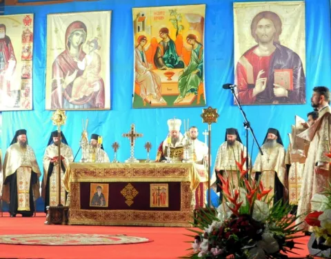 Slujba Privegherii pentru Duminica a XXIII-a după Rusalii, la Patriarhie