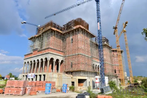 Noi etape în construirea Catedralei Mântuirii