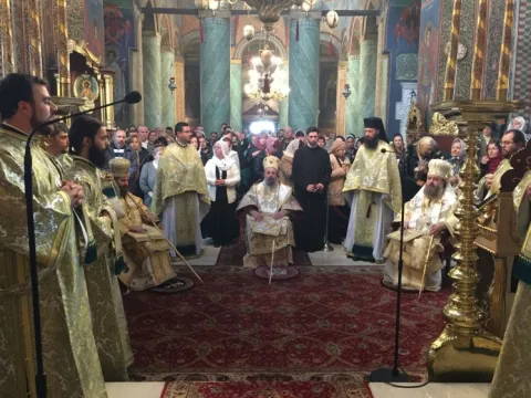 Liturghie arhierească la Mănăstirea Radu-Vodă din Capitală