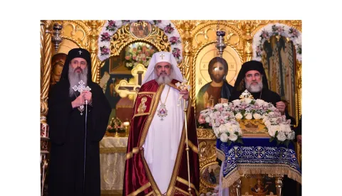 Patriarhul României la Mănăstirea Zosin
