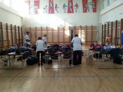 O nouă acţiune de donare de sânge în cadrul campaniei "Donează sânge, salvează o viață!"