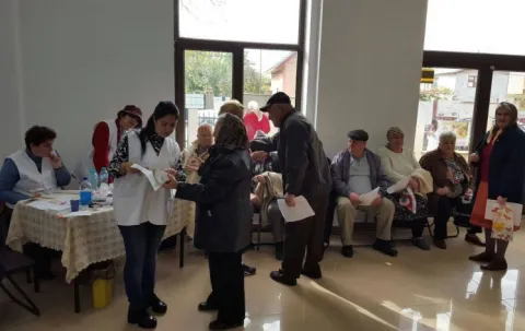 Programul „Sănătate pentru sate” continuă în comuna Glina