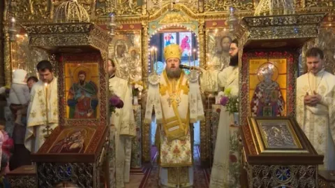 Procesiune cu Moaştele Sfântului Apostol Andrei