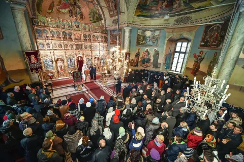 Patriarhul României la Mănăstirea Cernica