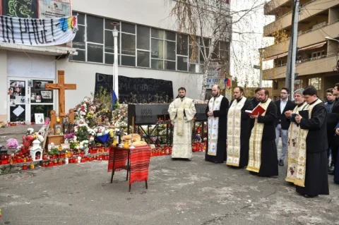 Slujbă de pomenire pentru victimele de la „Colectiv”