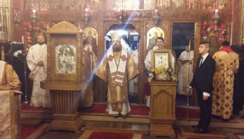 Slujire arhierească la Biserica „Sfântul Gheorghe – Griviţa” din Bucureşti