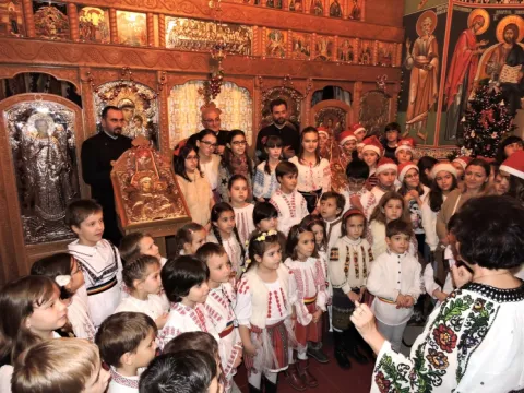 Bucuria colindelor în Biserica „Sfânta Fecioară Maria”