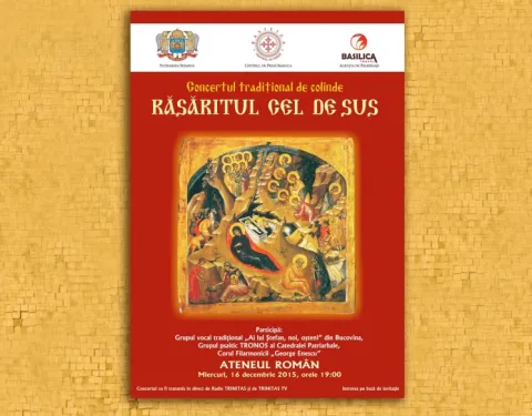 Concertul de colinde „RĂSĂRITUL CEL DE SUS”