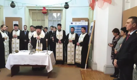 Sediul Inspectoratului Şcolar General din Bucureşti a fost sfinţit