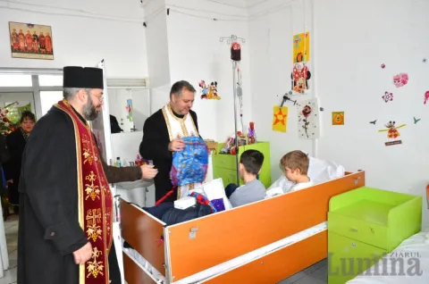 Bucurie pentru copiii internați la Spitalul Fundeni