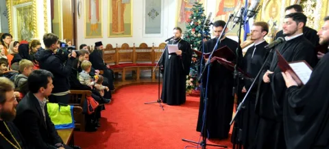 Concert de colinde la Paraclisul Catedralei Mântuirii Neamului