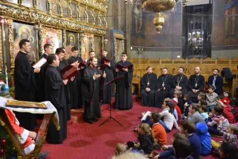 Concert tradiţional de colinde la Curtea Veche