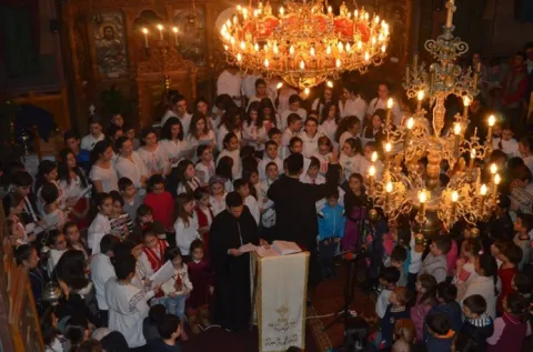 Concert de colinde la Parohia Vidra, jud. Ilfov