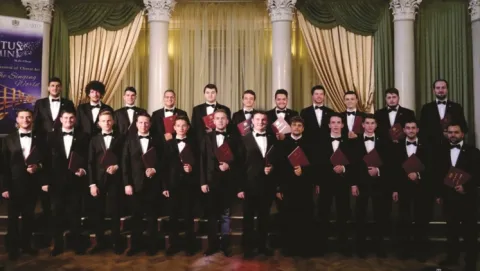Corul bărbătesc „CANTUS DOMINI” a lansat recent CD-ul intitulat „BUCURIA CRĂCIUNULUI”