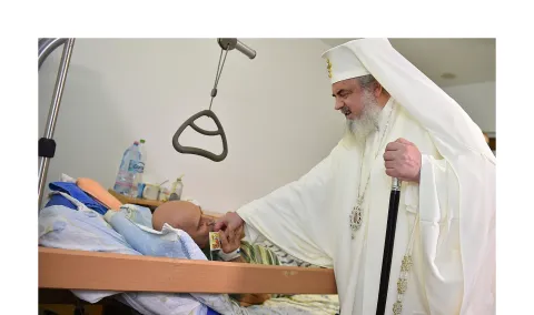 Binecuvântare patriarhală pentru pacienţii Centrului de Îngrijiri Paliative ”Sfântul Nectarie”