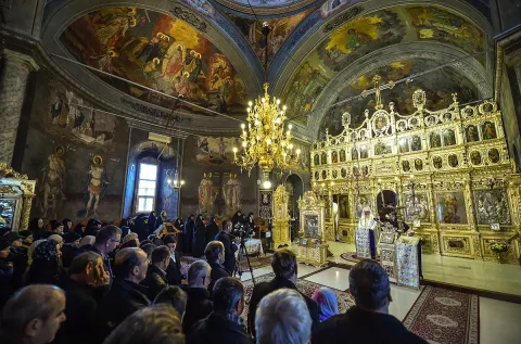 Patriarhul României la Mănăstirea Pasărea