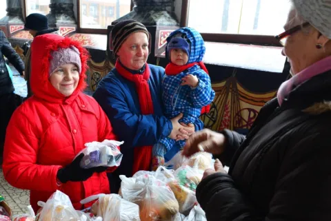 Voluntariat pentru copii în zi de hram