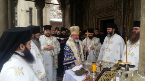 Liturghie Arhierească la Mănăstirea Antim