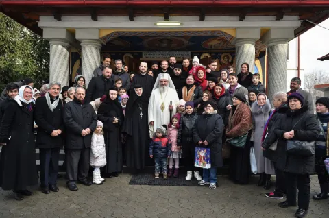 Patriarhul României la Mănăstirea Christiana