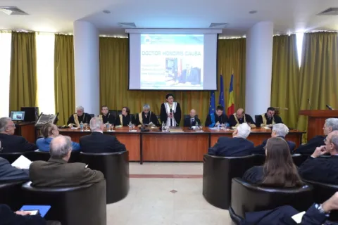 Acad. Ionel Valentin Vlad – Doctor Honoris Causa al Universităţii Politehnica