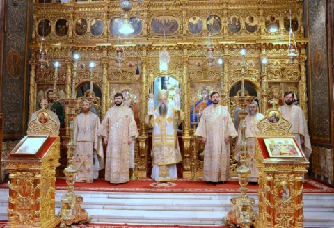 Slujire arhierească la Catedrala Patriarhală