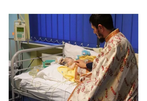 Rugăciuni pentru copiii din Spitalul „M.S. Curie” din Capitală