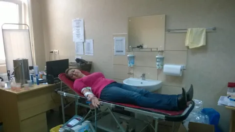 O nouă etapă a campaniei: &quot;Donează sânge, salvează o viaţă!&quot;