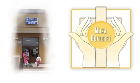 Programul „Masa Bucuriei” pentru 200 de copii din com. Glina