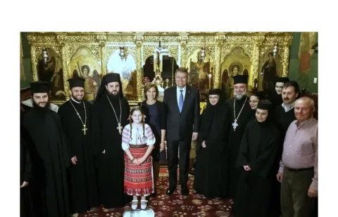 Preşedintele României a vizitat Reprezentanța Bisericii Ortodoxe Române de la Ierusalim