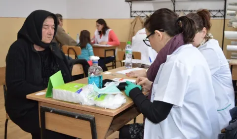 O nouă etapă a Campaniei „Sănătate pentru sate”, în comuna Vidra