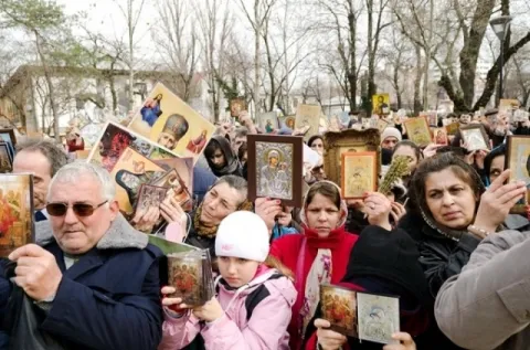 Evenimentul „Icoana - fereastră spre Dumnezeu”, la Biserica Icoanei din București