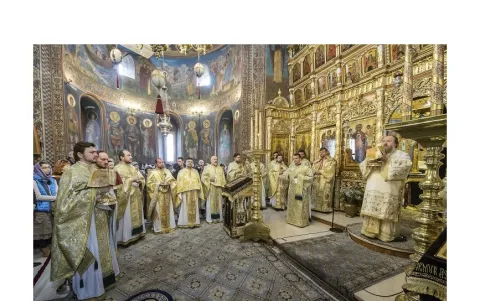 Slujire arhierească la Mănăstirea Radu Vodă din Capitală