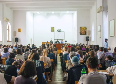 Conferinţa „Pocăinţa – Bucuria din lacrimă”, la Facultatea de Teologie din Bucureşti
