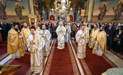 Patriarhul României a oficiat Sfânta Liturghie la Mănăstirea Cernica