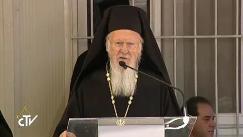 Patriarhul Ecumenic către refugiați: Suntem aici pentru a vă spune că ne pasă de voi