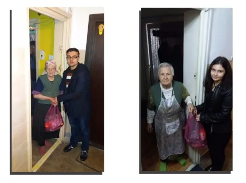 Parohia bucureşteană „Iancu Vechi – Mătăsari” alături de 120 de familii defavorizate