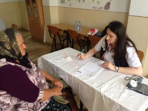 Campania „Sănătate pentru sate” în Satul Ologeni, comuna Poienarii Burchii