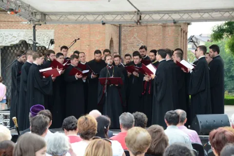 Concert al Grupului psaltic „Tronos” la Palatul Mogoșoaia