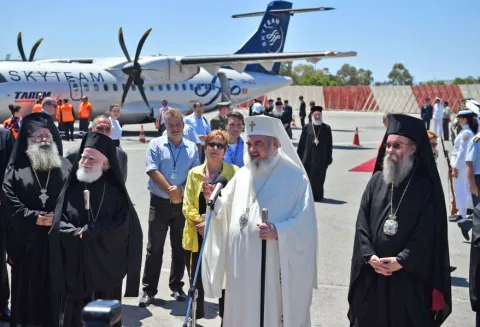 Patriarhul României a ajuns în Creta