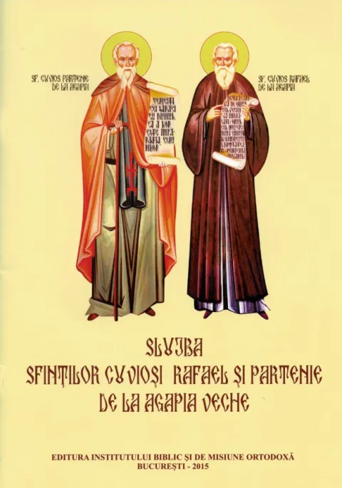Slujba Sfinților Cuvioși Rafael și Partenie de la Agapia Veche