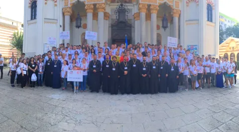 #ITO2016: Tineri reuniţi în rugăciune la Catedrala Sfântul Spiridon Nou