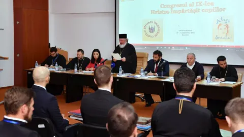 Binecuvântare pentru participanții la Congresul Național „Hristos împărtășit copiilor”