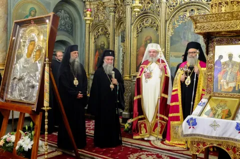 Delegațiile Patriarhiilor României, Antiohiei și Georgiei, la Râmnicu-Vâlcea