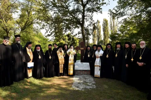 Mănăstirea Snagov: Patriarhul Antiohiei a aşezat piatra de temelie pentru viitorul Centru de protejare și conservare a patrimoniului cultural