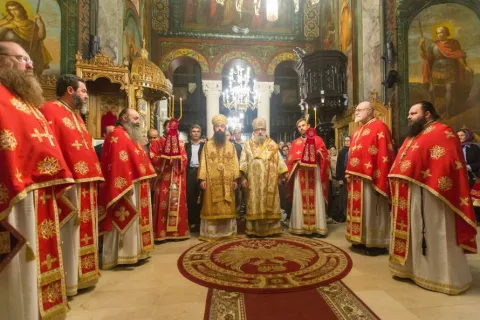 Mănăstirea Antim: IPS Ioan de Rustavi a oficiat Sfânta Liturghie